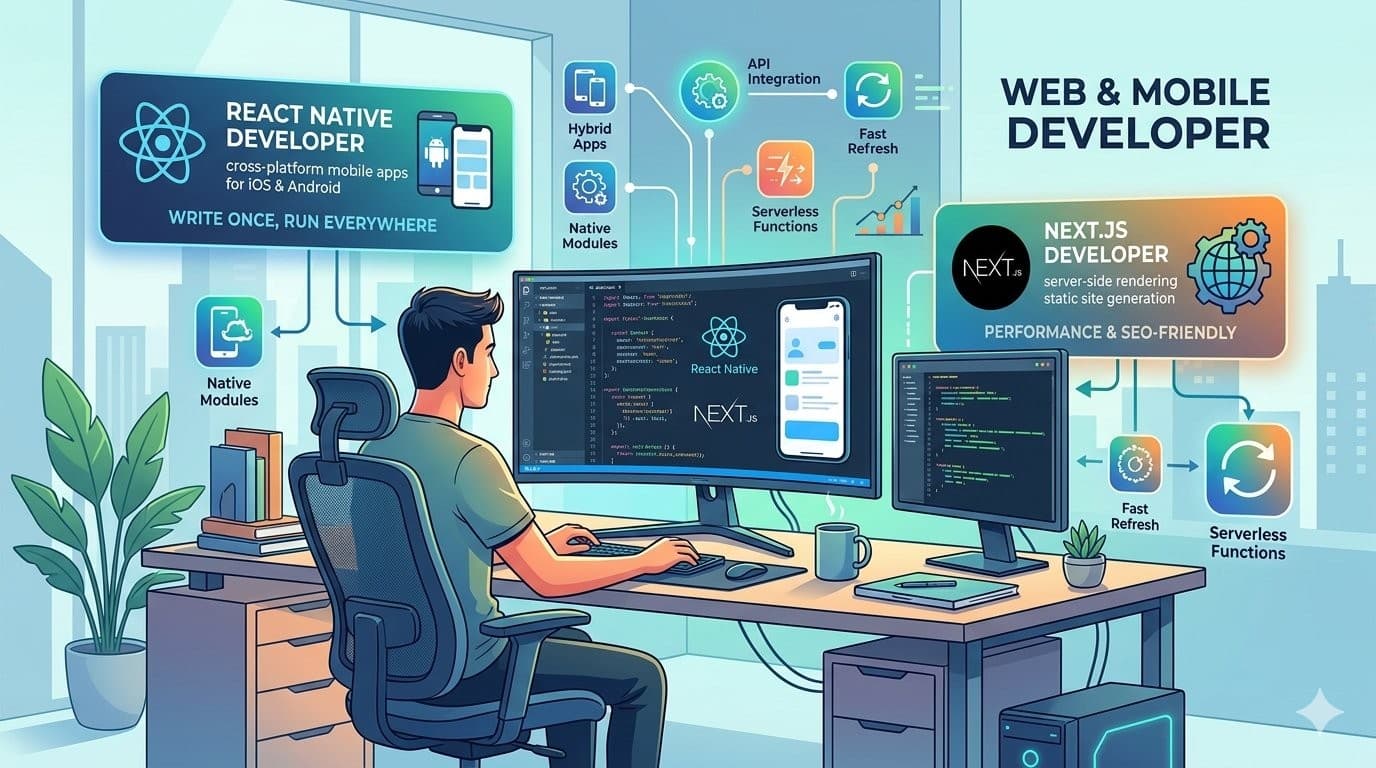 Fullstack Developer — Next.js & React Native image
